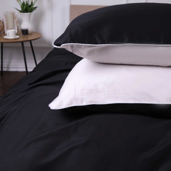 Фото - Комплект постільної білизни MirSon King Size 0848 + 0841 Joan Corner Сатин 220х240 см (2200008711887)